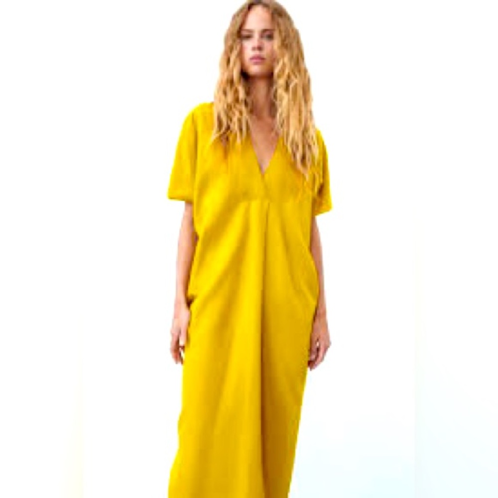 Zara Linen Kaftan